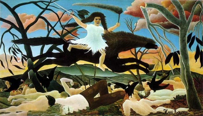 18 - Rousseau, Henri - La Guerre - 1880