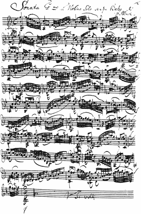 bach partition ms