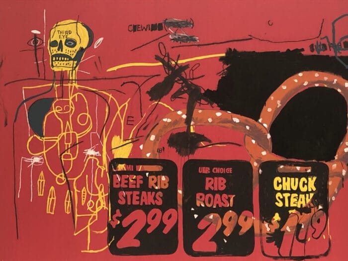 Basquiat-Warhol - AMC3 - Third eye -1985