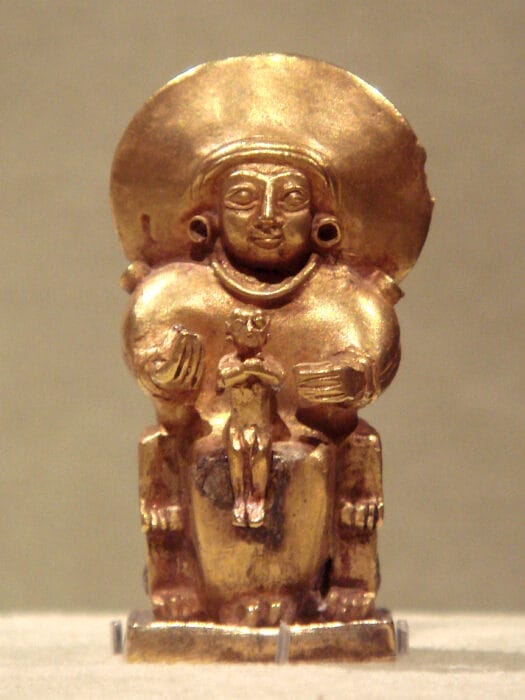 PO -warmenbol HittiteGoddessAndChildAnatolia15th-13thCenturyBCE